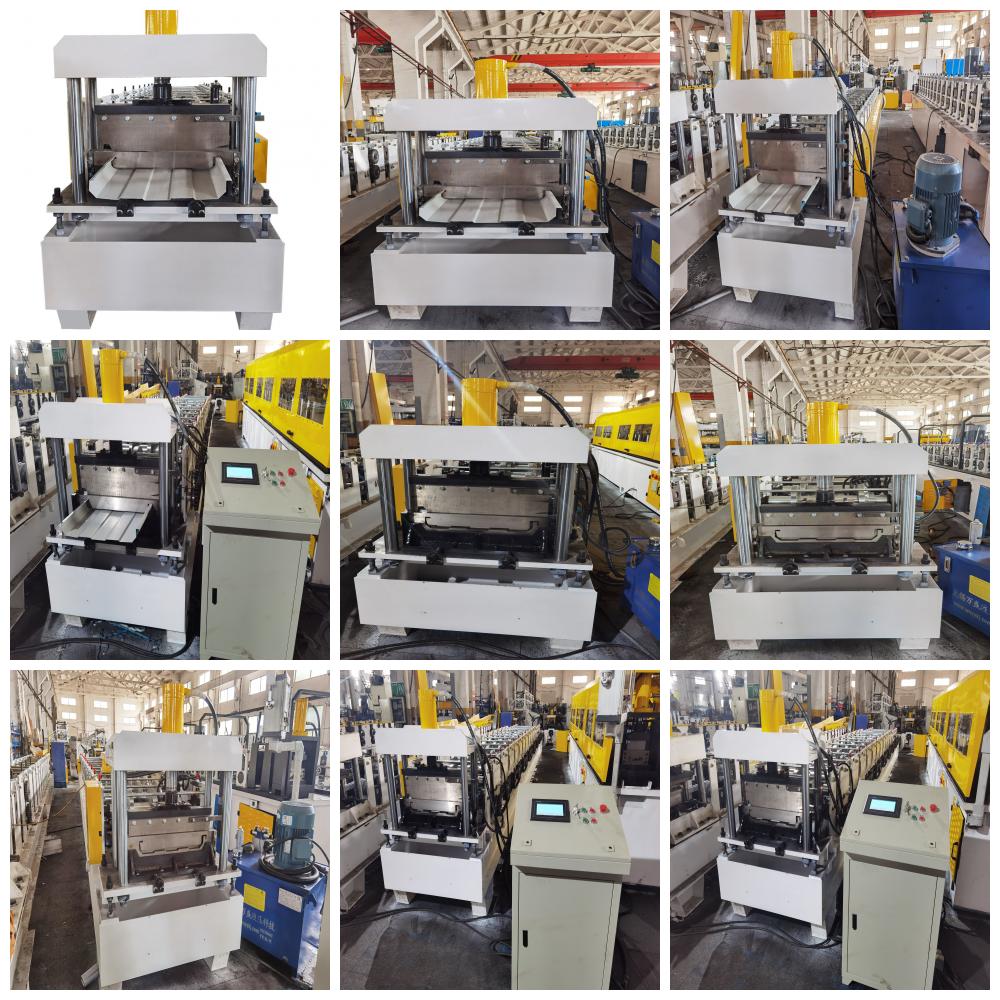 380V 50HZ Standing Seam Machine Roll Former 5400kg