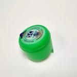 Green Color PE Non Spill Caps Peel Off Type Rubber Liner For 5 Gallon Water