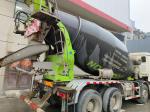 2020 Professional Concrete Mixer Trucks Zoomlion With Cylinder Structure