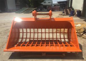 Quality Hitachi ZX350 Excavator Skeleton Bucket With 2000mm Width Orange Color wholesale