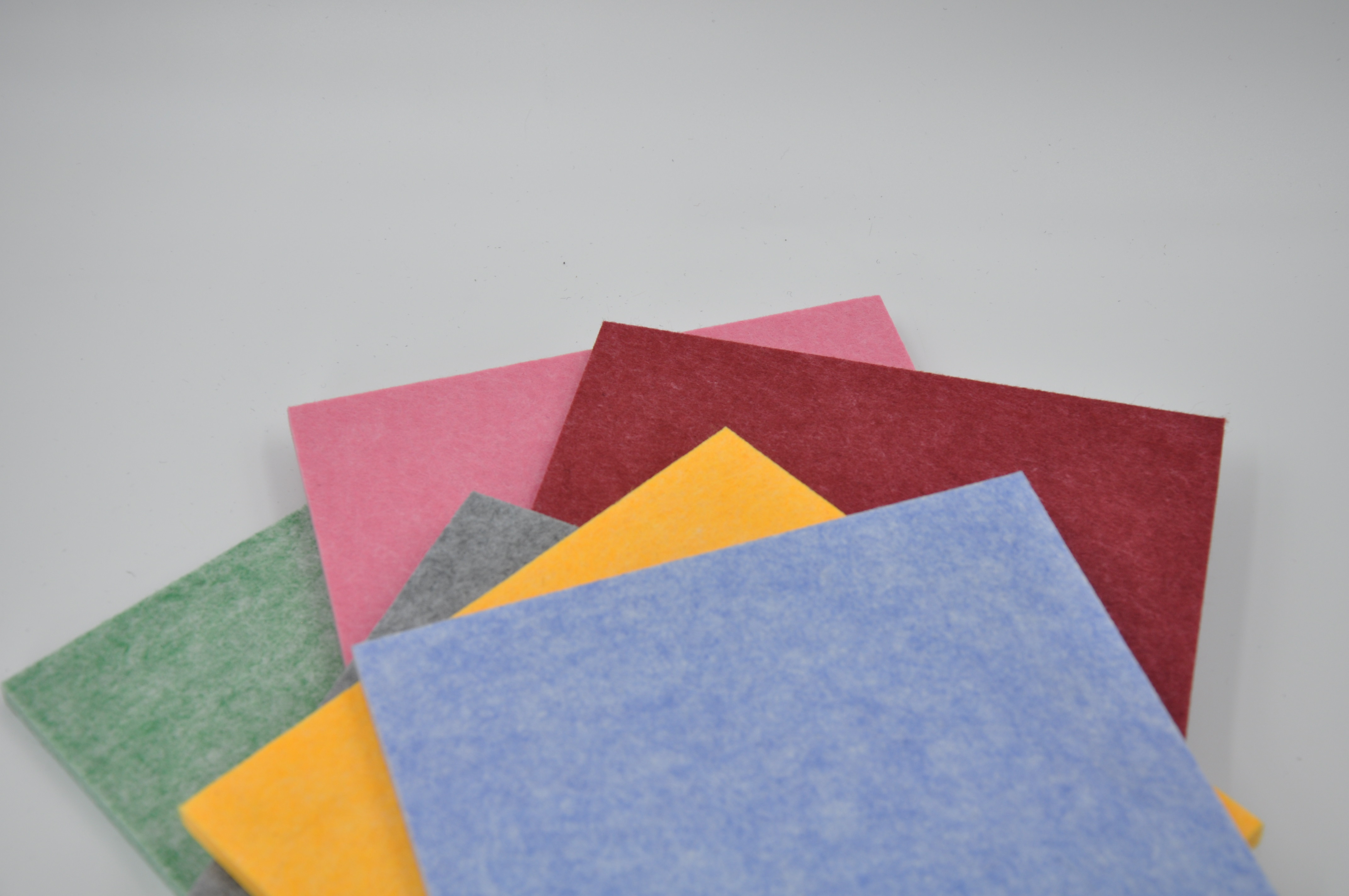 PET Square Acoustic Panels Soundproof Acoustic Felt Wall Panels For Office Home