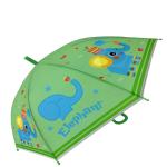 OEM Dome Catoon Kids Umbrella With Metal Shaft And Fiberglass Ribs