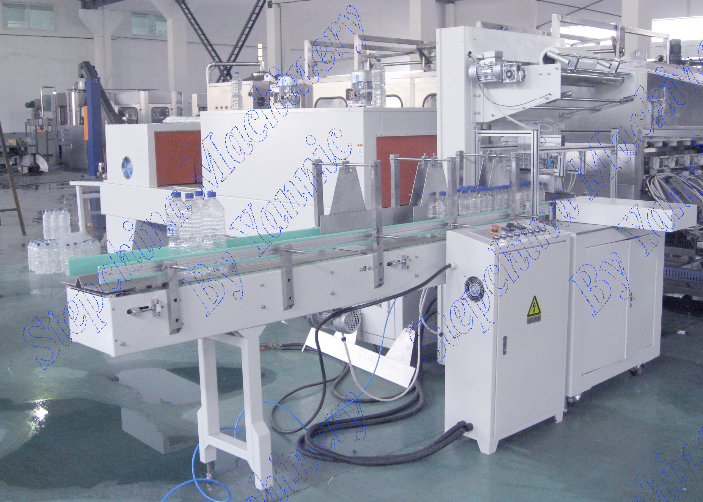0.10mm Thickness POF Stretch Film Packaging Machine Carbon Steel Structure