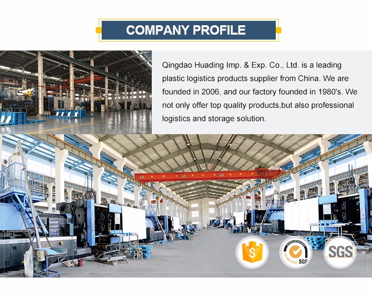 Cheap price good quality 4-way use heavy duty 3 runners plastic pallet