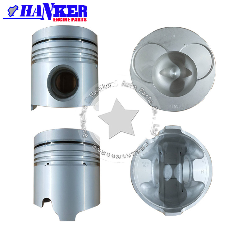 13216-1560 13216-1140 Truck Engine Parts Piston Left And Right For Hino EF550