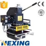 HX-368 max.pressure 3 ton manual hot stamping machine for leather, paper,