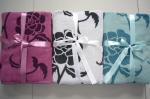 100% cotton jacquard bath towel , yarn dyed , towel set