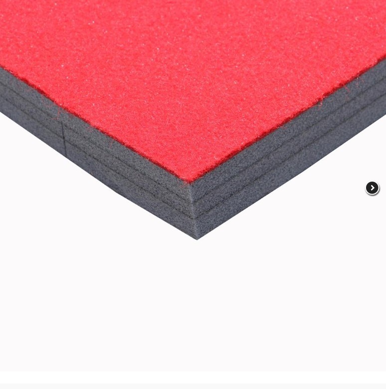 Red Wrestling Xpe Foam Floating Mat Tuve Xpe Flexi Roll Workout Floor Mats