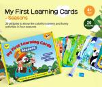 Audible 54 Sight Cards For Toddlers Logic Trainning Kids Learning Cards