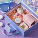 Customized Clothing Folding Packaging Gift Box With Handle