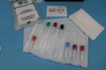 White Plastic 95kPa Serum Tubes Blood Collection Latex Free Tourniquet