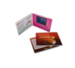 commercial Full colors 2G / 4G / 8G Video In Print Brochure , 2.4" - 7"