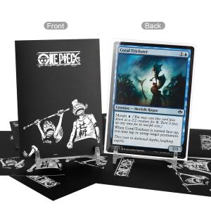 Quality Custom Matte Back Art Card Sleeves Fashion PP For MTG Standard Size Game Card wholesale