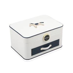 Quality Natpak Pearl White Black Jewelry Cases Small Boxes For Jewelry wholesale