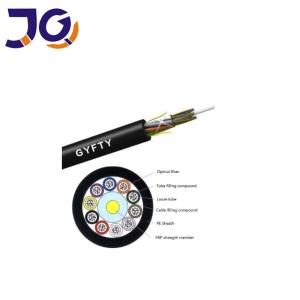 Quality OEM Overhead Single Mode GYFTY G652D Fiber Optic Cable wholesale