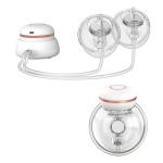 200g White Wearable Hands Free Breast Pump Double Breast Milk Electric Feeding