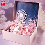 Large Gift Box Storage Box Ribbon Magnetic Closure Packaging Box For Birthday
