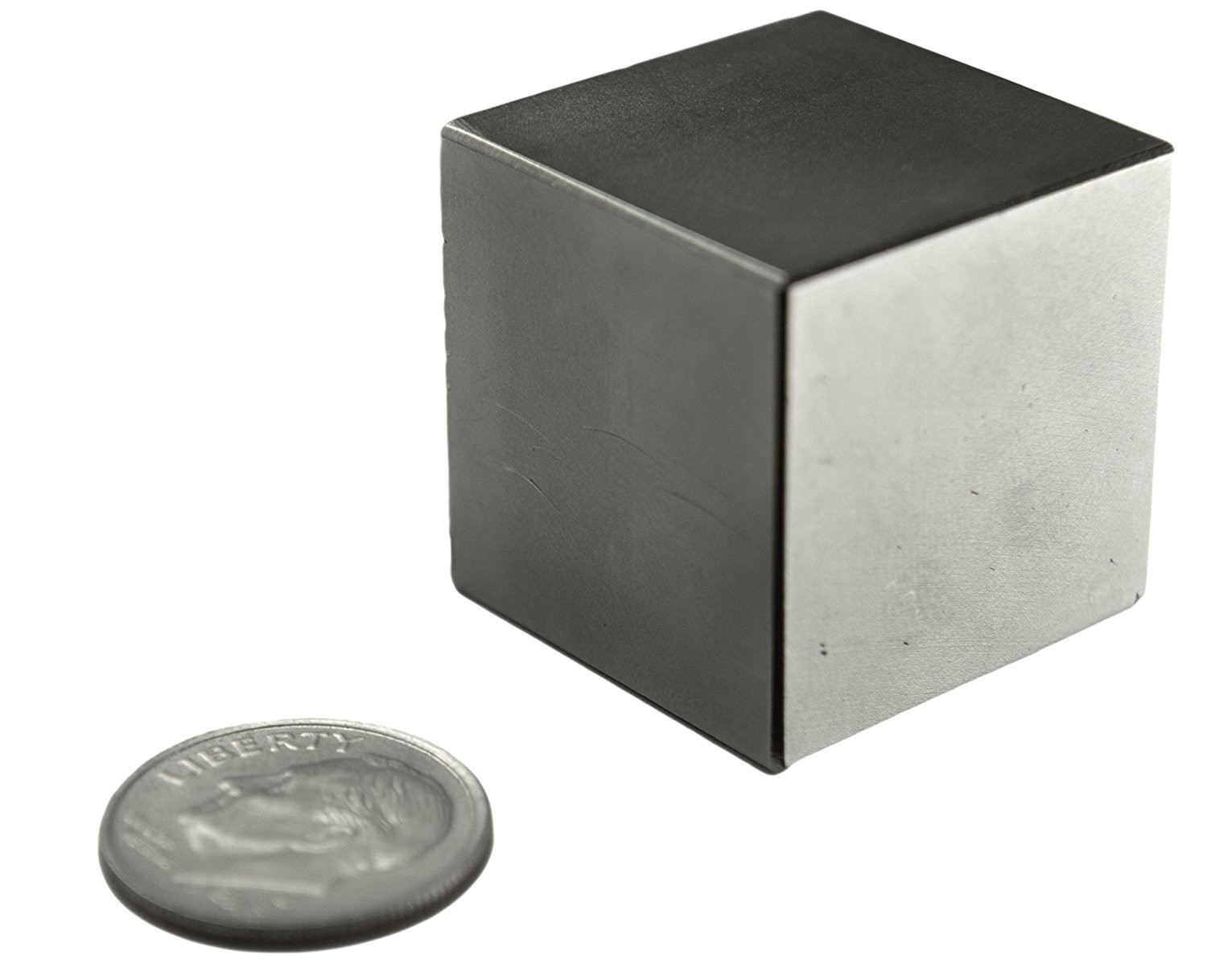 Kellin Neodymium Block Applied Magnets Strong N52 Neodymium Magnet 1 inch Cube