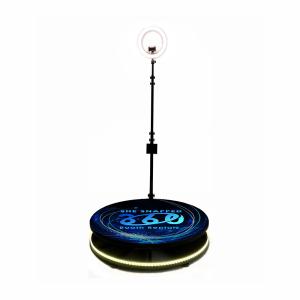 Quality Colored Lights 360 Photo Booth Machine Camera Slow Motion For Carnival Party wholesale