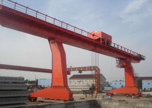 Quality Crane Travelling Electric Single Girder 16 Tons Gantry Crane Span 7.5m Lifting Height 6m wholesale