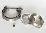 1.5 Inch Auto Car Accessories Exhaust V Band Clamp Male Female Flange Without
