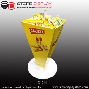Quality dumpbin unit display stand for snacks wholesale