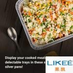 Custom Design Aluminum Disposable Food Containers High Strength
