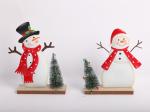 Metal Christmas Ornaments Indoor Decorations Durable Iron Handicrafts Support
