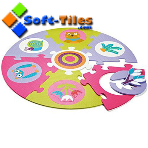 BPA Free 33-38degree Shore C 3/8" Puzzle Foam Mat For Pre Schools
