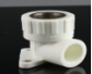 PPR fitting elbow with wall plate