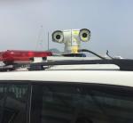 Car Mount PTZ Laser Camera / Infrared Night Vision Long Range Security Camera