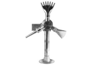 Quality Visual Effects Rotating Fountain Nozzle , 3 Jet Outdoor Water Fountain Nozzles wholesale
