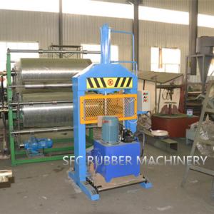 Quality Vertical Natural Rubber Bale Cutter Machine Automatic Guillotine Type wholesale