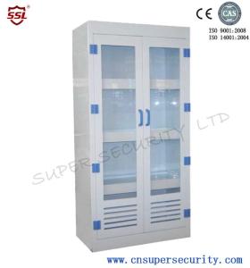 Quality Large Plastic Adjustable Shelf Medical Safety Storage Cabinet 450 Liter wholesale