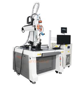 Quality 1500W / 2000W Automatic Laser Welding Machine For Lithium Ion Batteries Products wholesale