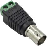 Solderless Screw Terminal BNC Female Male Connector Adapter for CCTV Camera