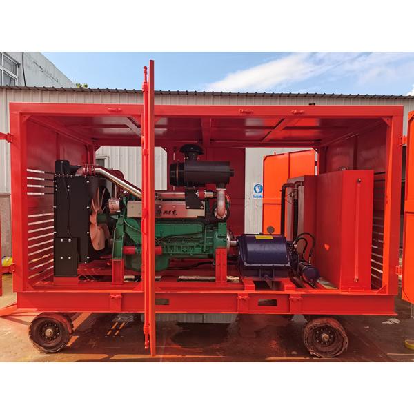 Chemical Industry Ultra High Pressure Water Jet Cleaning Portable 21750psi 13