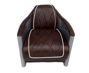 Quality Diamond Vintage Aviator Leather Sofa wholesale