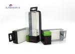 Safe PET Materials Reusable Custom Plastic Box Packaging Clear Window 18.7cm