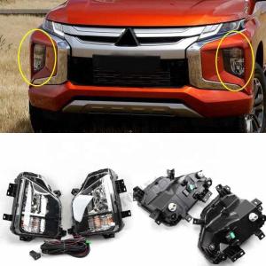 Quality Mitsubishi Triton Headlight Tail Light 4x4 Car Led Drl Fog Light Driving Lamp wholesale