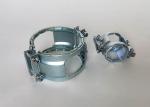 Galvanized Steel SML EN877 Cast Iron Heavy Pipe Clamp Grip Collar For Couplings