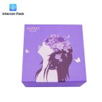 Hardcover Cardboard Paper Gift Boxes CMYK Folding Box With Magnetic Closure