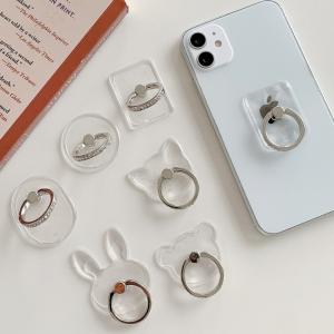 Quality Transparent Small Giveaway Gifts Ultraportable Cell Phone Ring Holder wholesale
