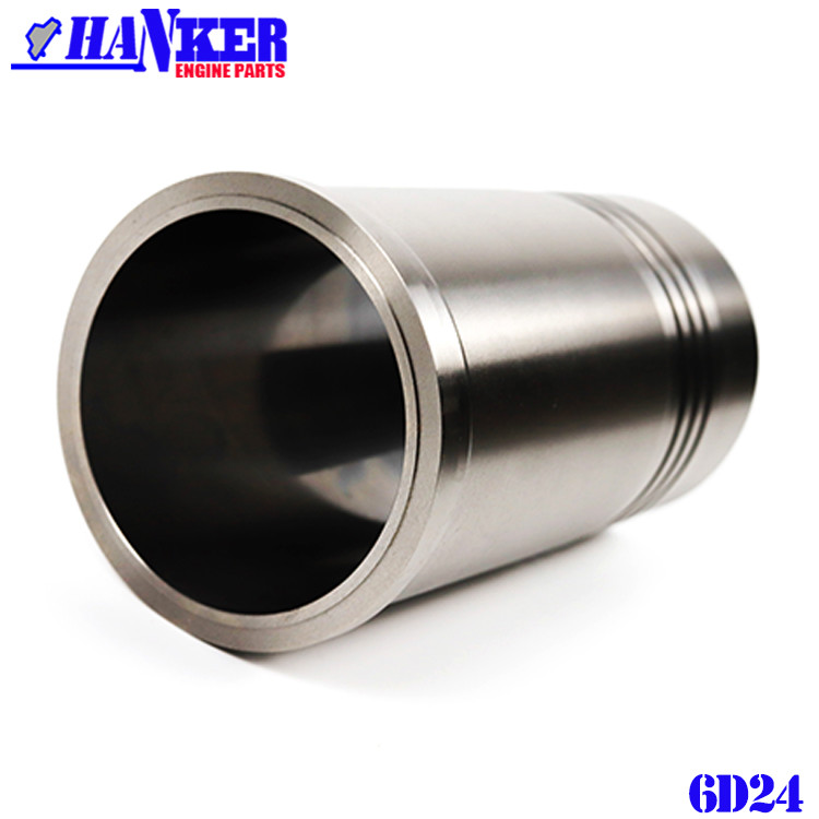 Heavy Duty 6D24 Engine Cylinder Liner Sleeve Spare Parts For Mitsubishi Fuso