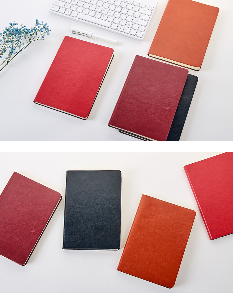 Customized Logo B5 Notepad Integrated Buckle Notepad Set with 96 Sheets Inner Pages