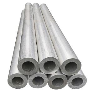 Quality AL6063 Seamless Extruded Aluminum Tube Round 1.5mm Wall Thickness wholesale
