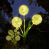 Buy cheap Ground Plug Triple Dandelion Solar Lawn Light for Outdoor Garden Landscape from wholesalers