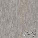 Grain Dyed Wood Veneer Natural American Oak Veneer Bleaching