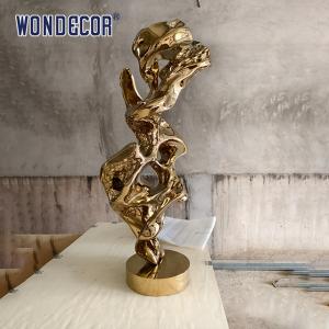 Quality Large abstract outdoor plaza metal art the Taihu Lake rockery stainless steel sculpture wholesale
