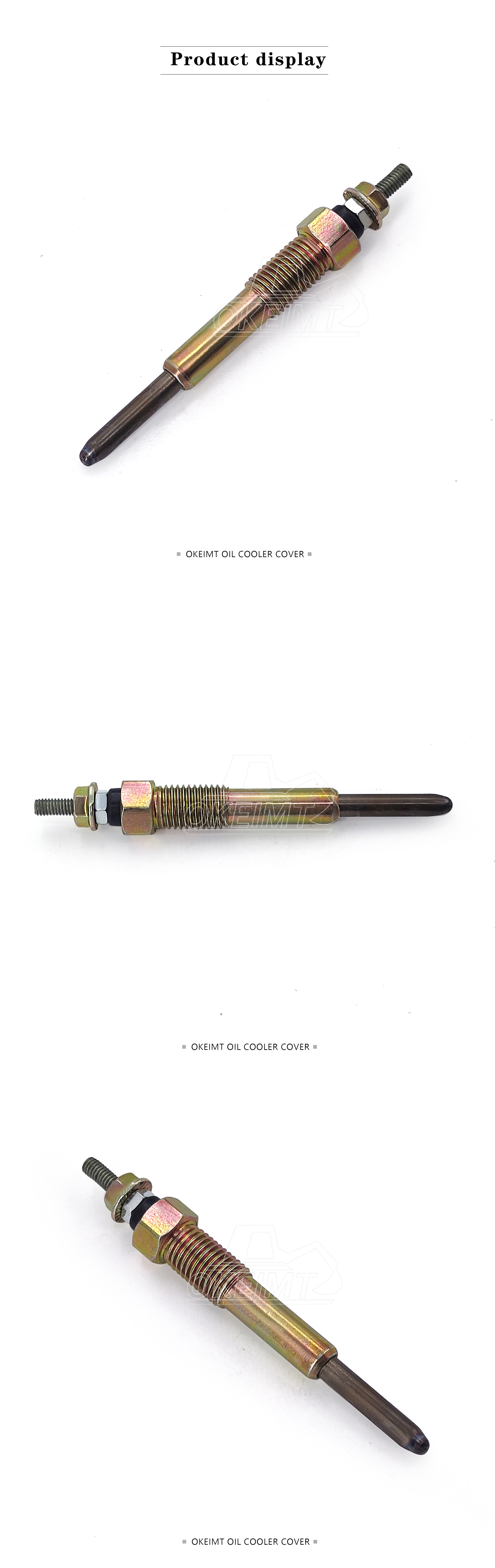 4x Glow Plug For ISUZU C240 C190 C201 C221 4BA1 D500 4FA1 Diesel Engine 12V